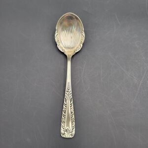 New Haven Silver Plate IRVING 1895 Sugar Shell Spoon, Intl Antique Collector's